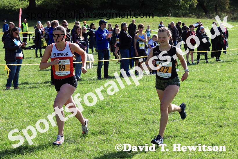 Womens under-17s 2024 Start Fitness NEHL, Thornley Hall Farm, Peterlee, Saturday, September 28th.   Photo: David T. Hewitson/Sports for All Pics